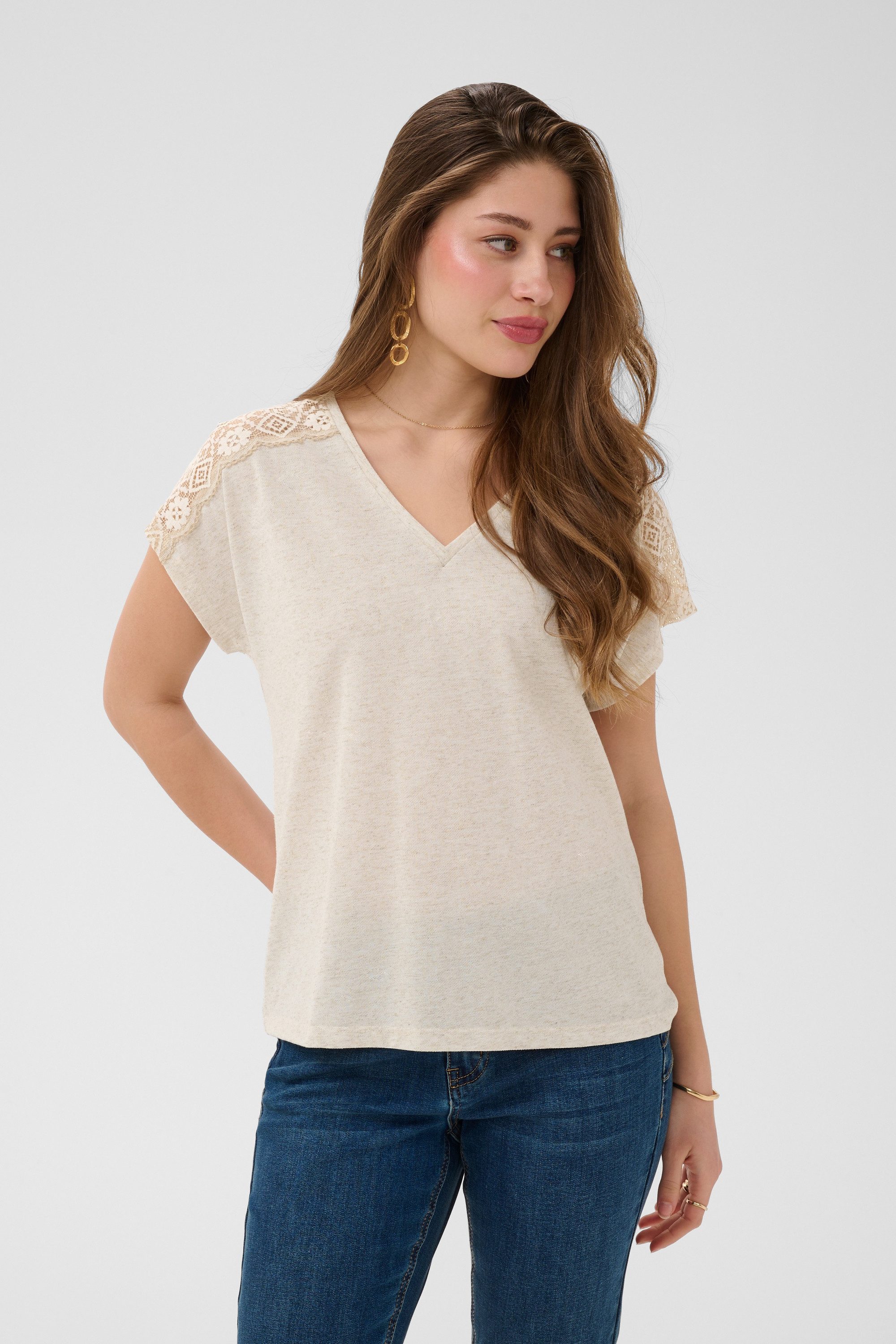 Cream T-Shirt T-shirt CRTammi