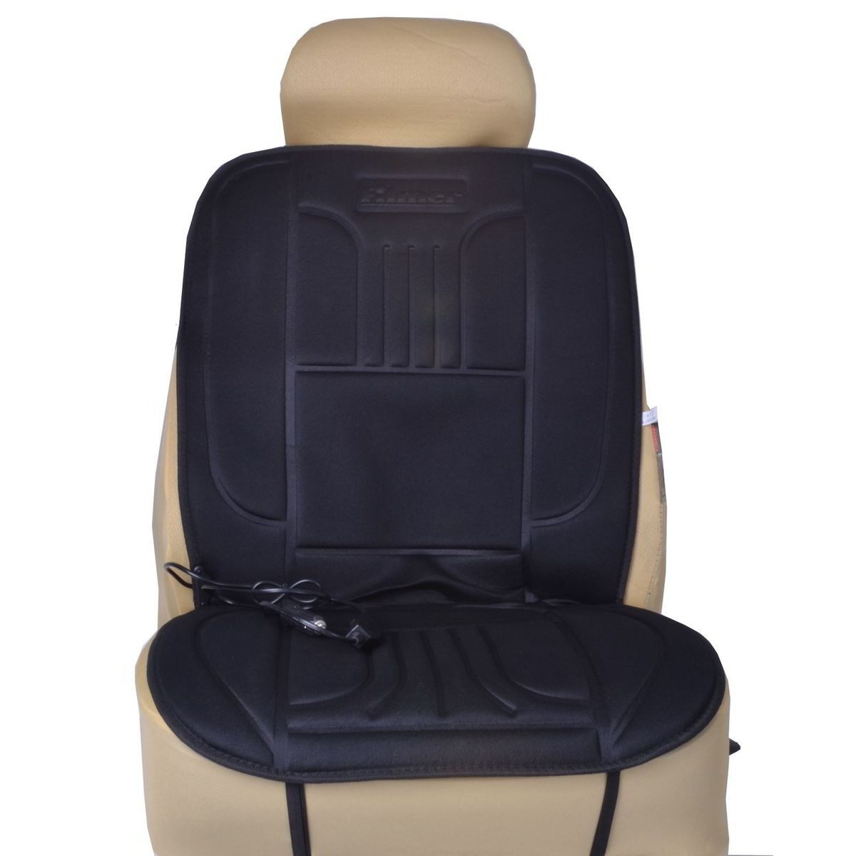 Filmer Sitzheizkissen beheizbare 12V Kfz Sitzheizung in Schwarz für Zigarettenanzünder, 1-tlg., mit Thermosicherung