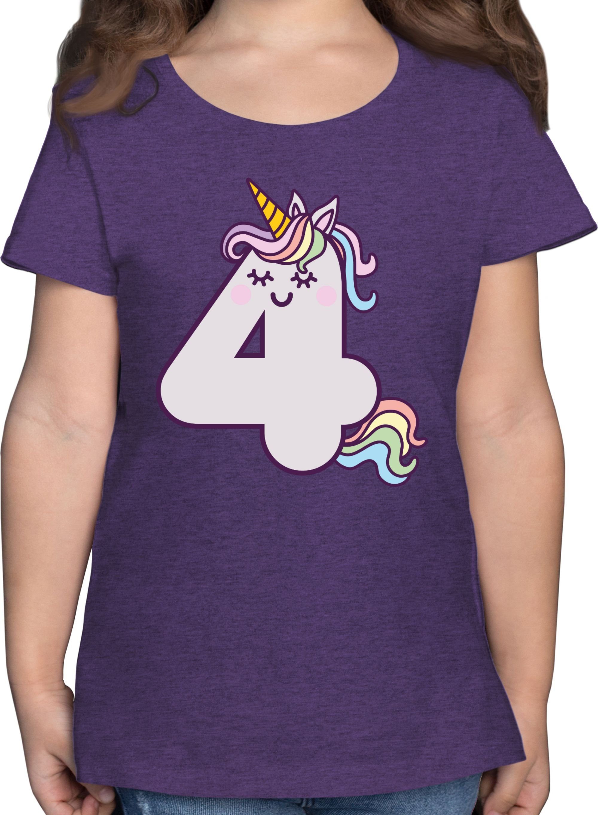 T-Shirt Einhorn Vier