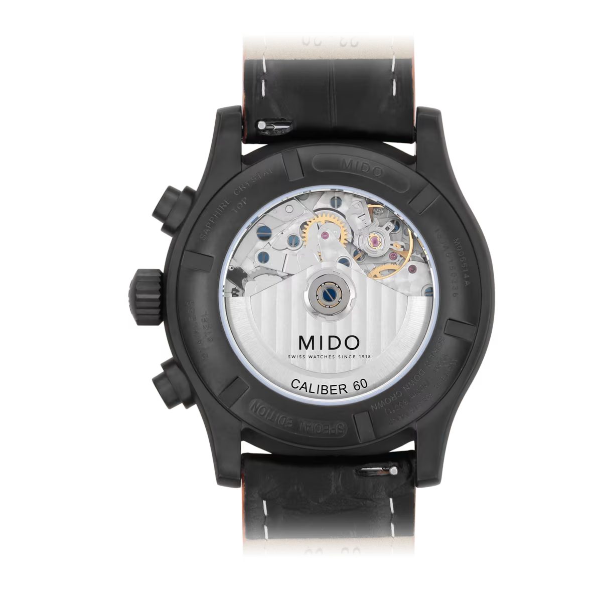 Mido Schweizer Uhr MIDO Multifort Automatik Chronograph Special Edition m. Wechselarmband