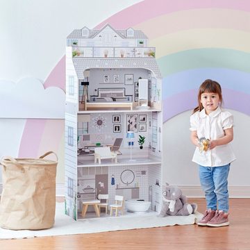 TEAMSON™ KIDS    Puppenhaus Olivia's Little World, Deluxe Mansion, mit Licht