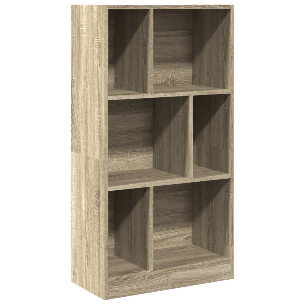 vidaXL Bücherregal Bücherregal Sonoma-Eiche 57x28,5x107,5 cm günstig online kaufen