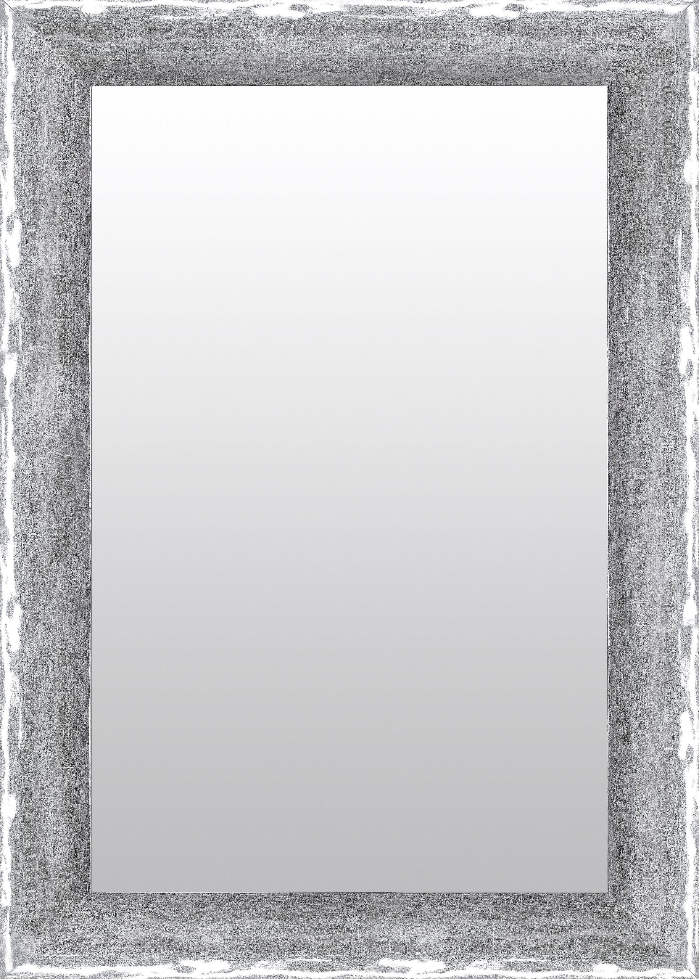 Silberfarben Alia Dekospiegel (1-St), Wandspiegel Lenfra