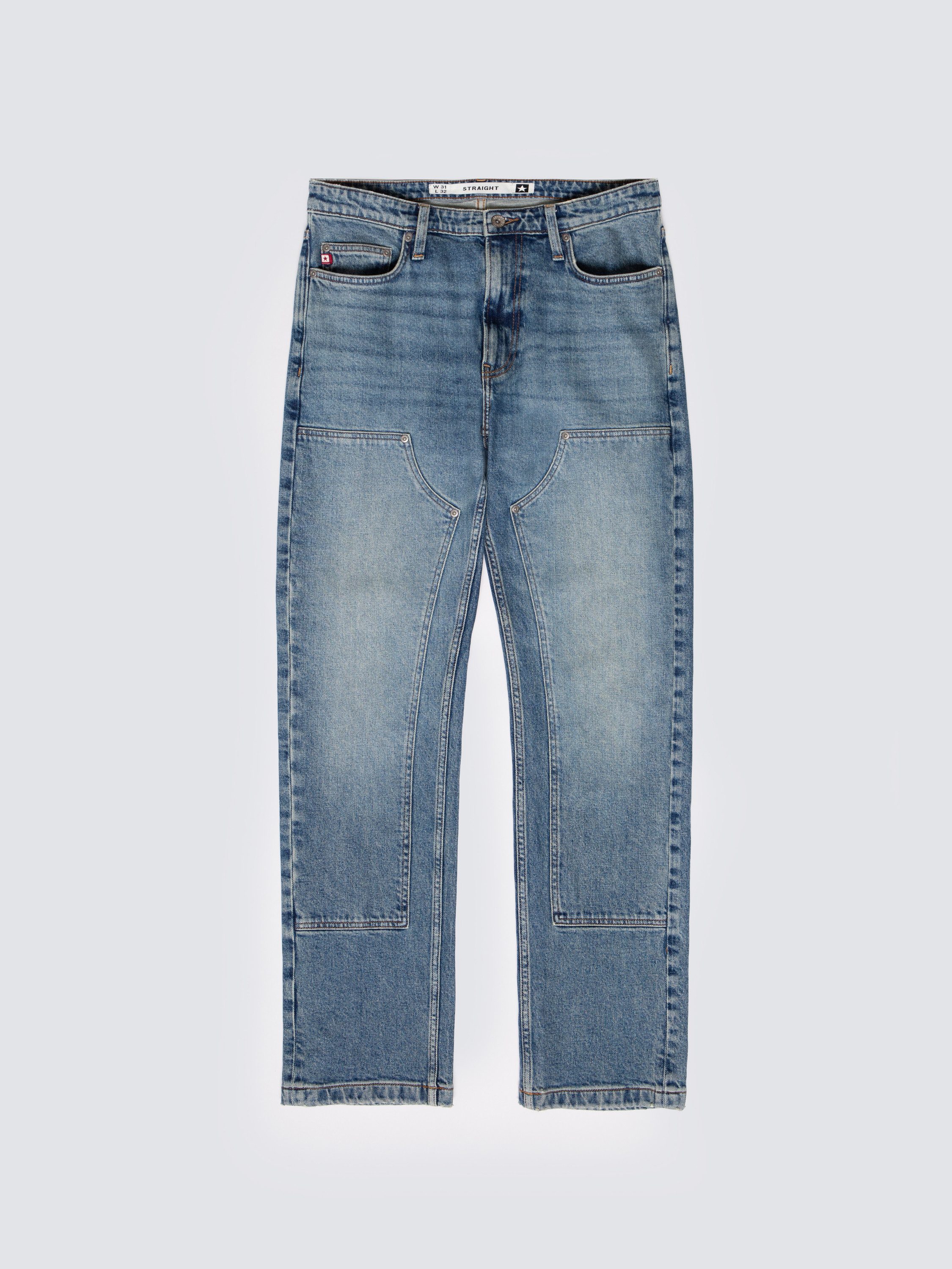 Straight-Jeans COLT DOUBLE KNEE
