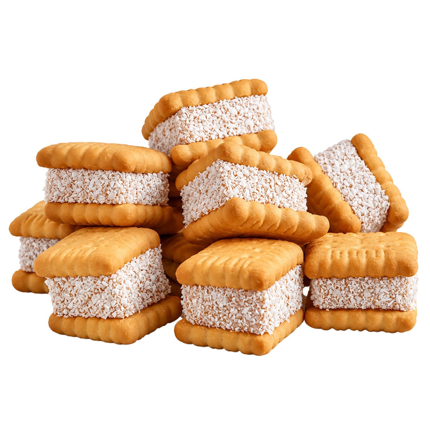 We_Natur Süßigkeit Mini Biskuit Lokum – Süßigkeit, Knusprig & Zart 350 g, 350 g