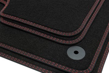 tuning-art Auto-Fußmatten BDN419 Automatten Set passgenau für Mercedes-Benz EQS Coupé V297 2021-