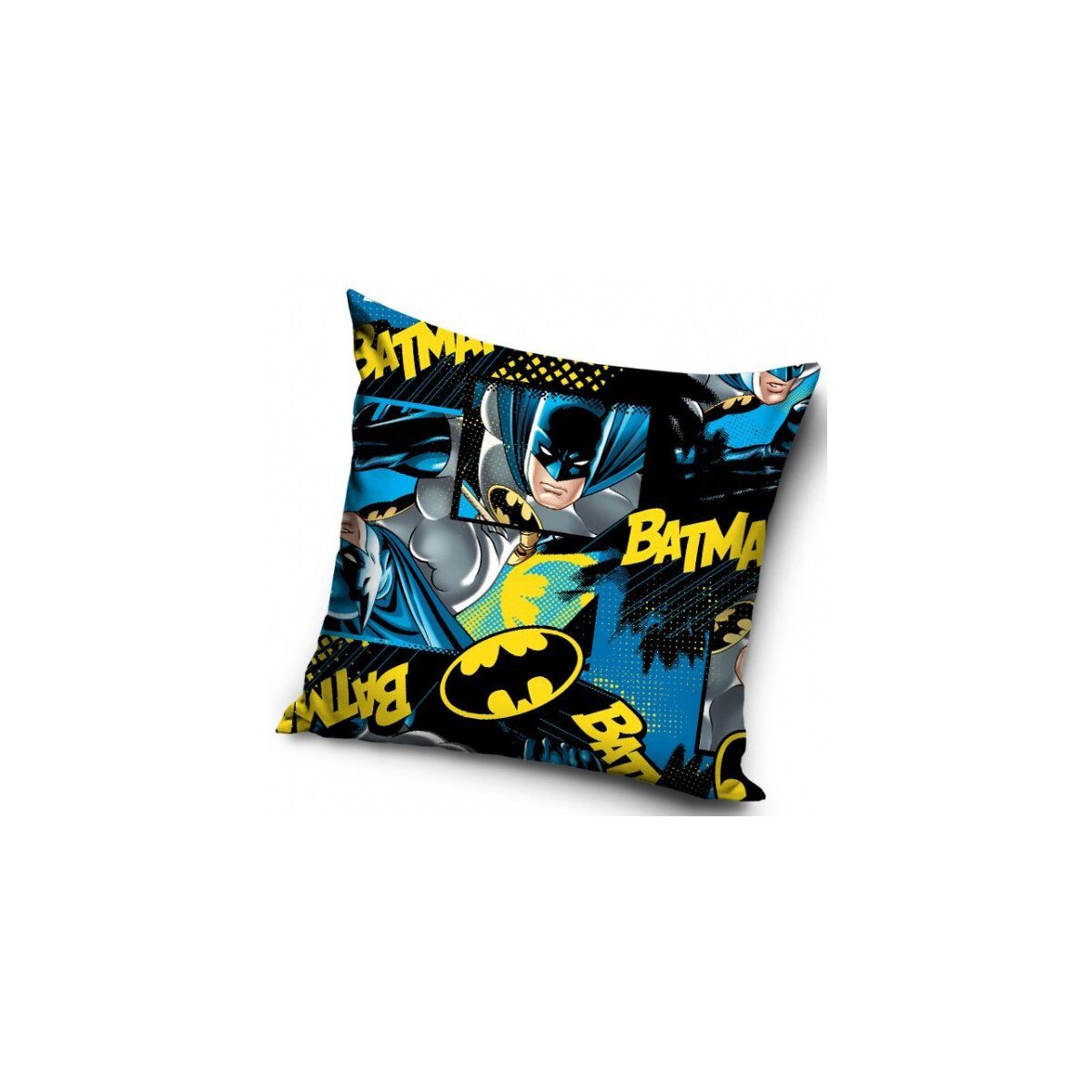 Batman Kissenbezug Batman Kissenbezug 40x40cm Comic Samt DC Deko Kissen günstig online kaufen