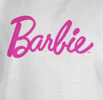 Shirtracer T-Shirt Barbie Logo Schriftzug Barbie Mädchen