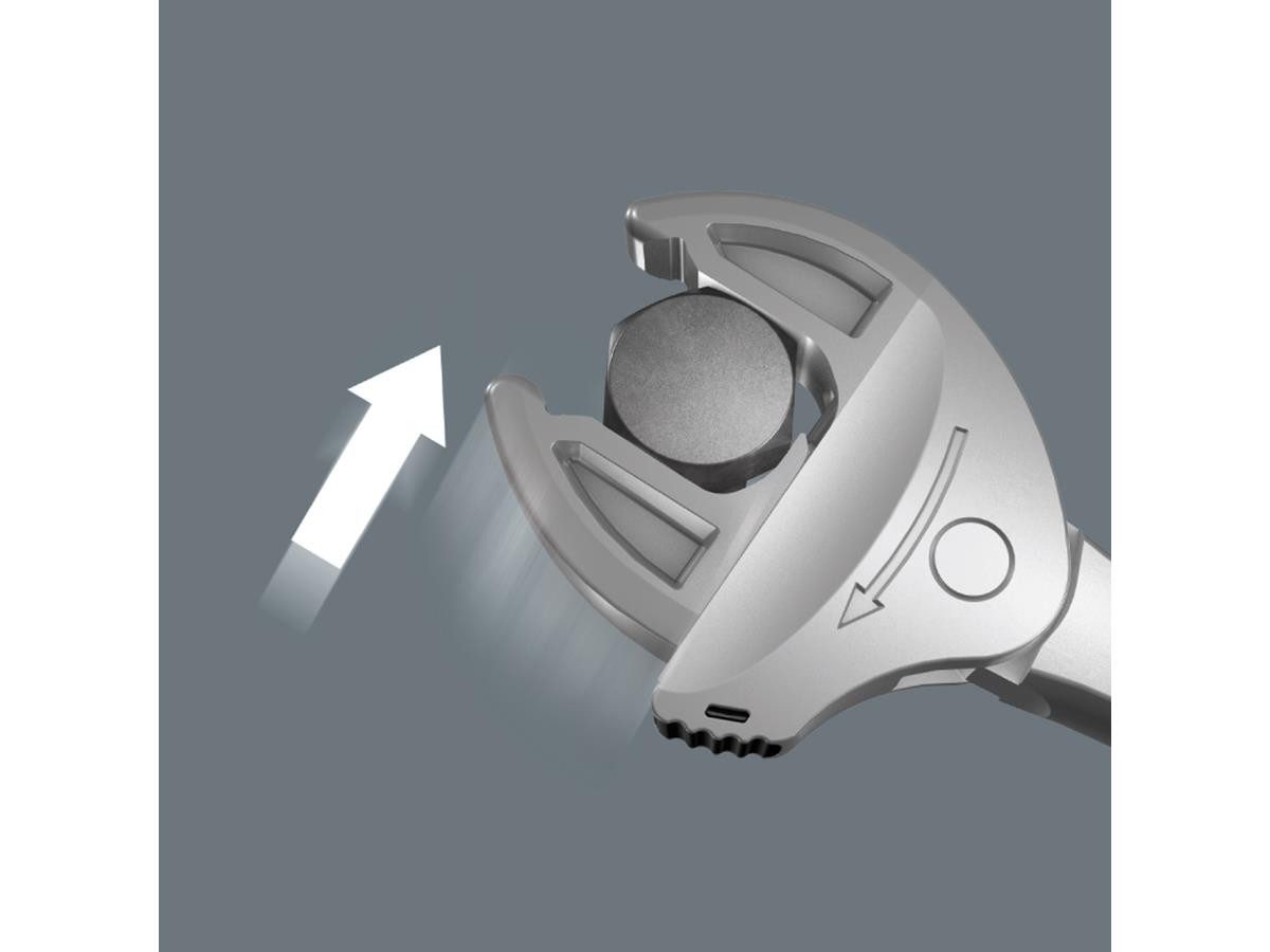 Wera Maulschlüssel 6006 Joker XS/S Selbstjustierender, 30° Rückschwenkwinkel, Hebelmechanismus, mechanise Ratschenfunktion