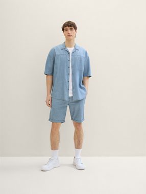 TOM TAILOR Denim Langarmhemd Oversized Chambray Kurzarmhemd