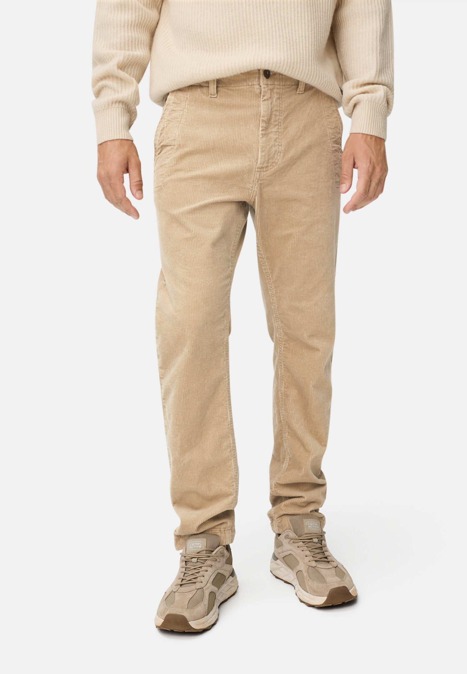 camel active Cordhose aus Cord (1-tlg) günstig online kaufen