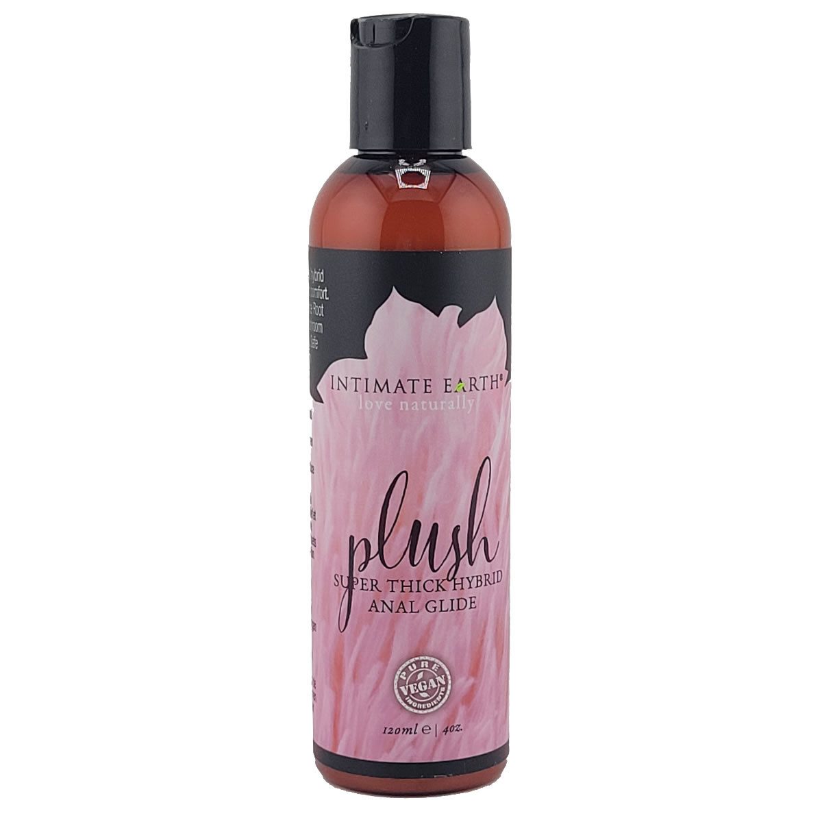 Intimate Earth Analgleitgel Plush, Flasche mit, 1-tlg., veganes und biologisches Anal-Gleitgel mit Nelkenextrakt (entspannend)