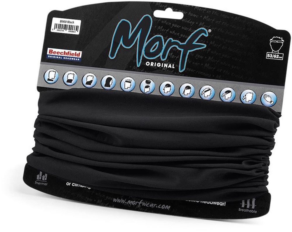 Beechfield® Multifunktionstuch Morf® Original Schlauchschal Bandana Loop, (Spar-Set, 2er Pack), Atmungsaktives Gewebe