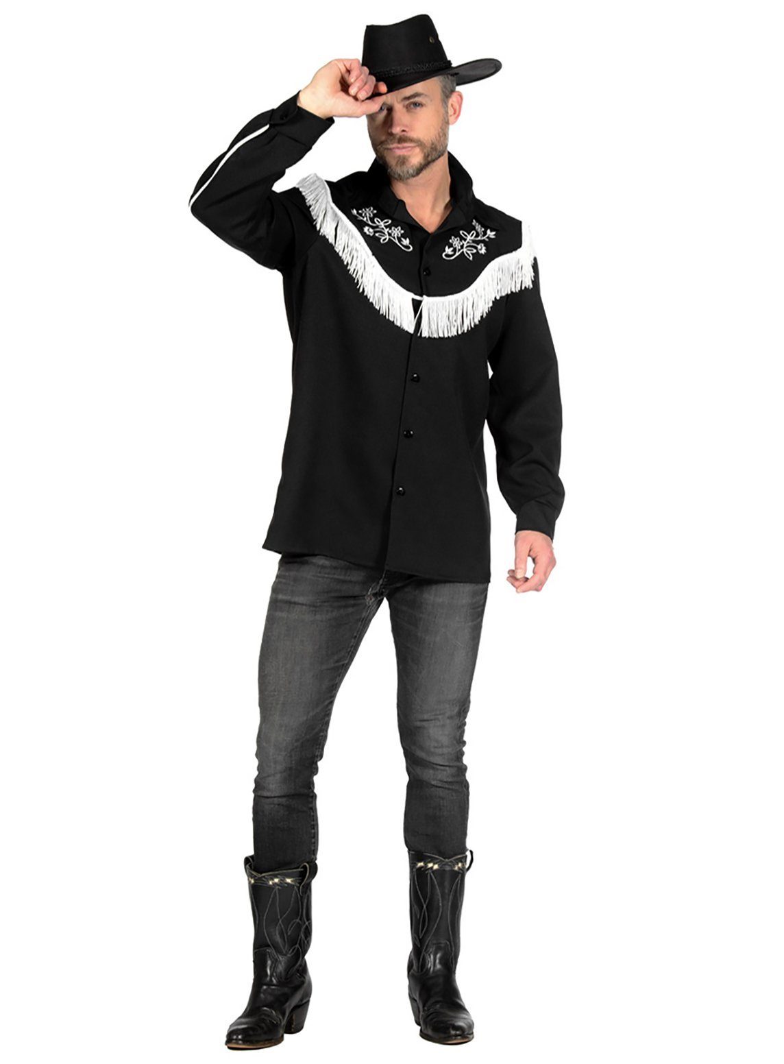 Cowboy-Kostüm Cowboy Ken Westernhemd