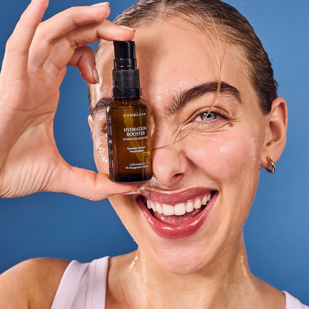 JUNGLÜCK Hautpflege-Set Intense Hydration Kombi, 1-tlg., Sorgt für intensive Feuchtigkeit & pflegt ausgewogen