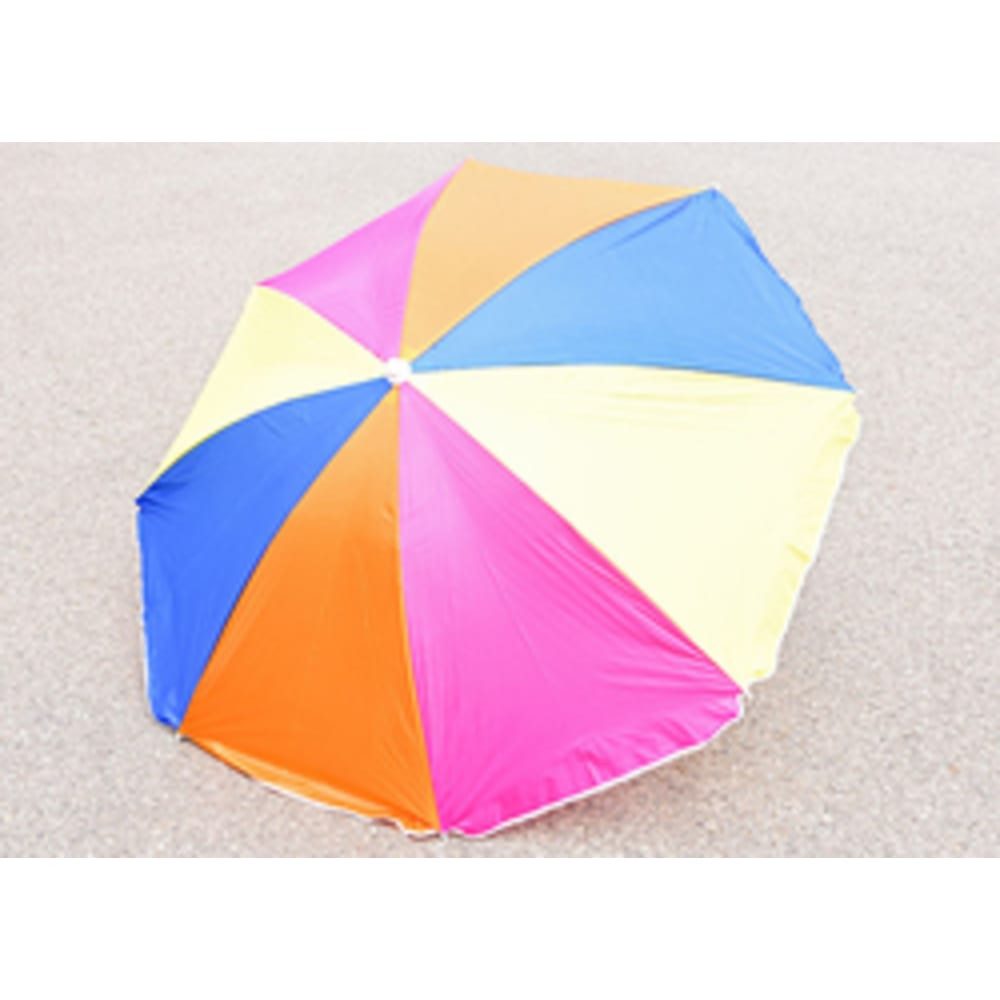 HundB Sonnenschirm Sonnenschirm Mehrfarbig Ø1300mm / Höhe 1550mm 1 Stück, Stück, Strand- und Sonnenschirm, Sonnenschutz Schattenspender Outdoor-Schirm Strandzubehör