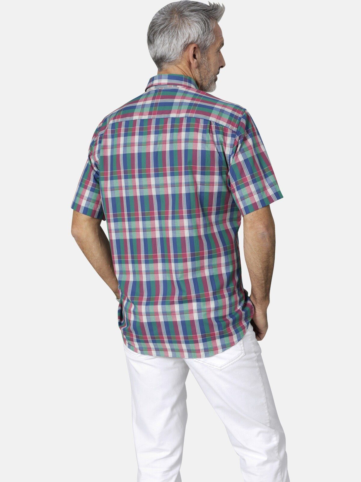 Babista Kurzarmhemd ROMANTELLI Zeitloser Button-Down-Kragen günstig online kaufen