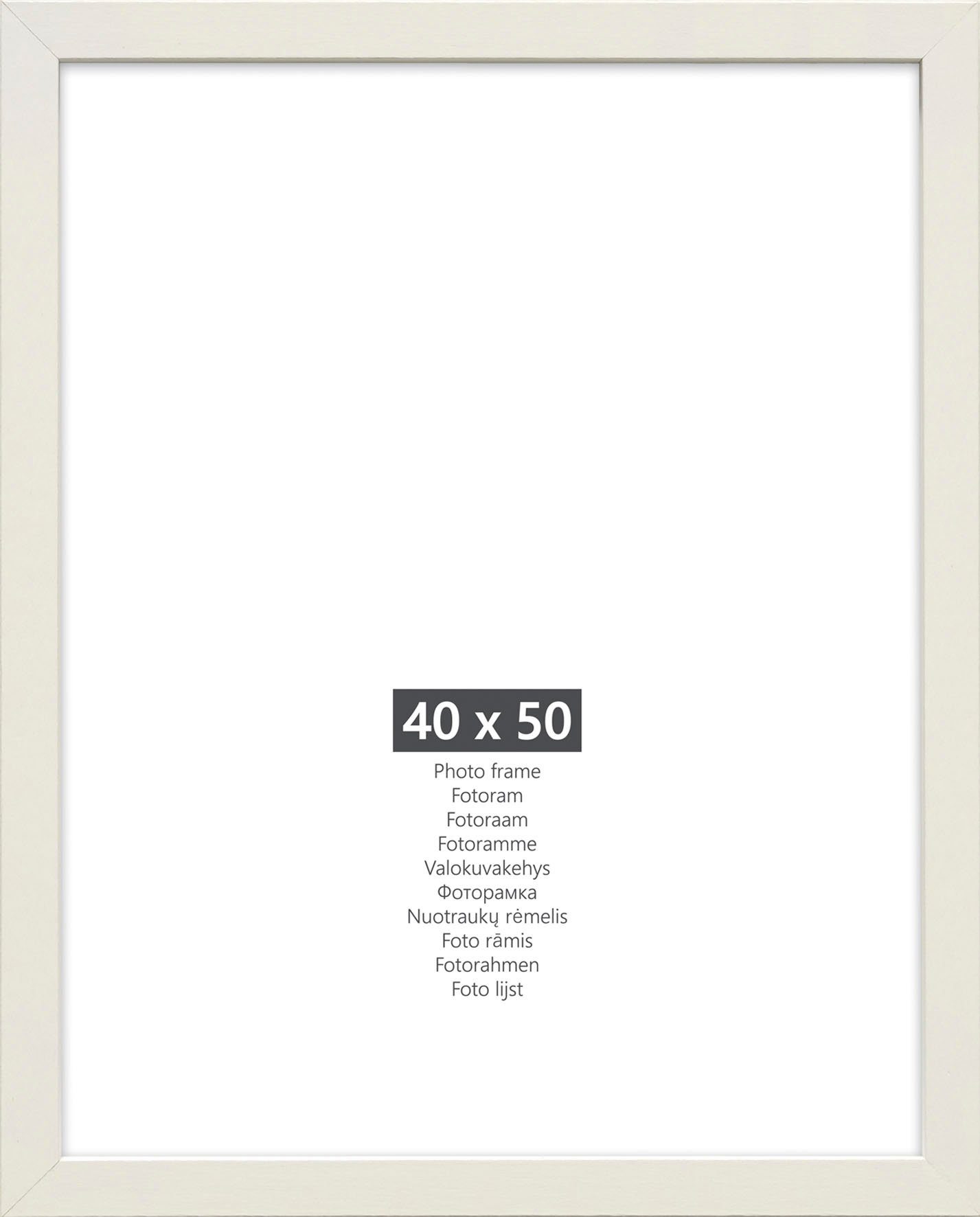 4x 4x Bilderrahmen-Set 12 + 30x40 40x50 12er, St), Weiß 21x30 + 15x20 andas 3x A4) 1x (Set, (DIN Bilderrahmen + cm A5) (DIN
