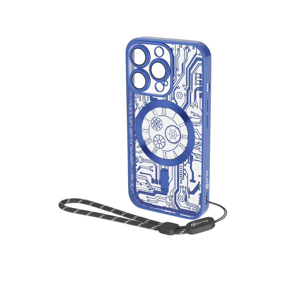 prio Handytasche prio elegante Handyhülle MAG für iPhone 11 Pro blau (Hard Cover)