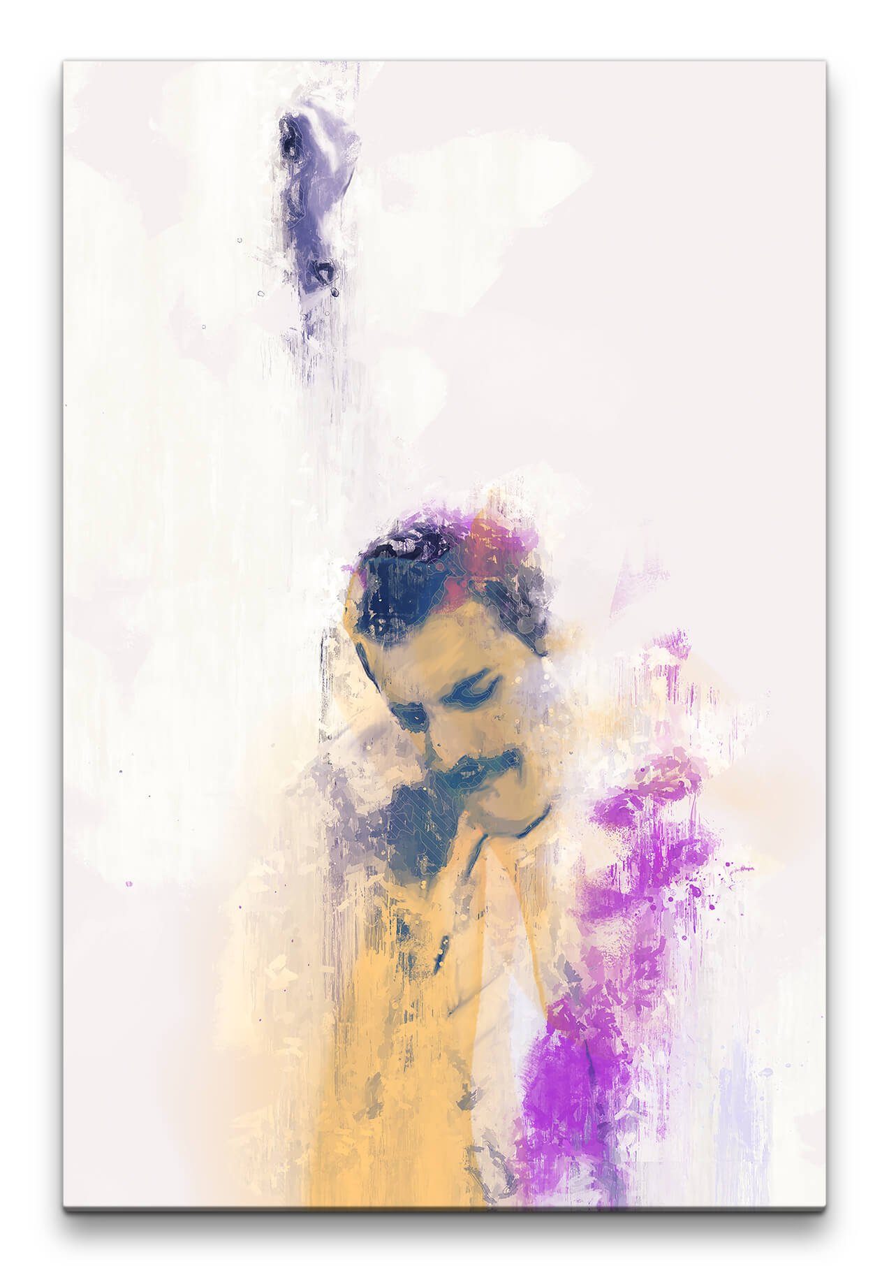 Sinus Art Leinwandbild Freddie Mercury Queen günstig online kaufen