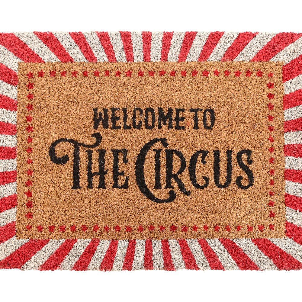 Something Different Fußmatte Gothic "Welcome to the Circus" Doormat - Kokosfaser Fußmatte 60x40cm