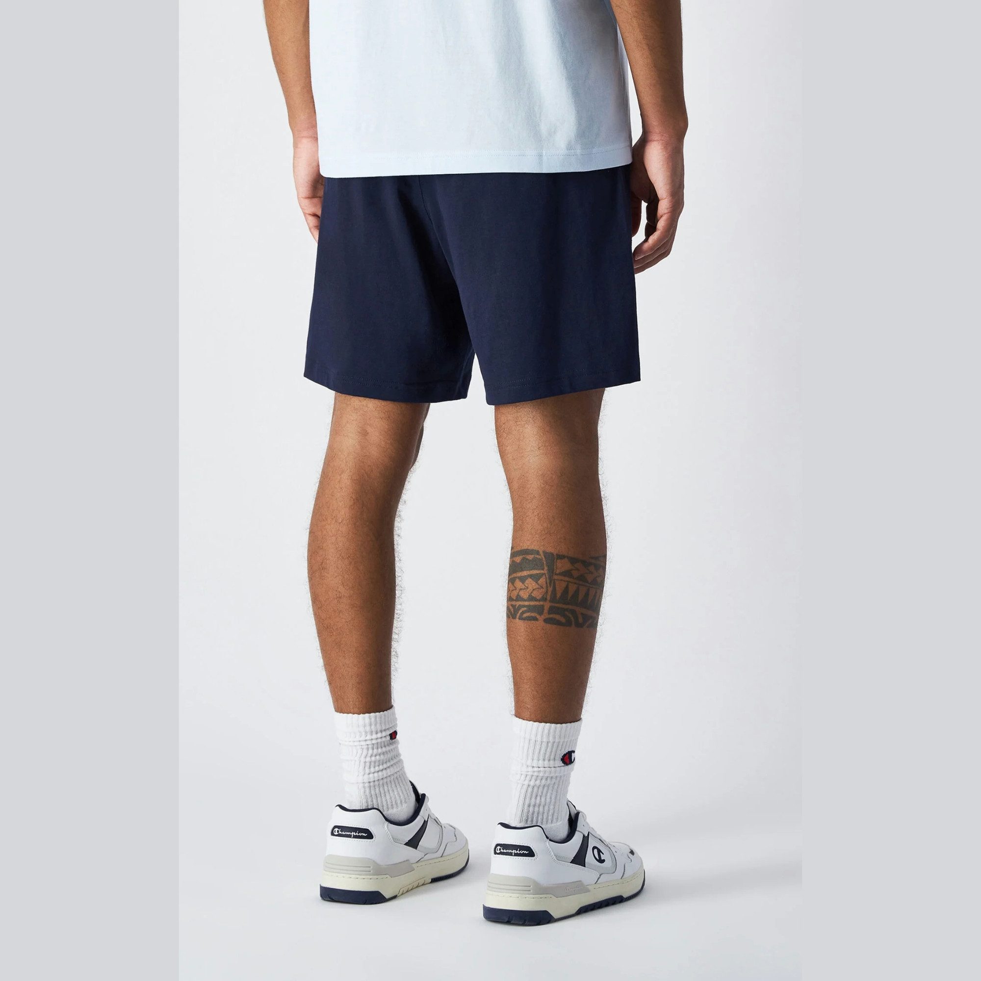 Champion Shorts Slim Fit Herren Bermuda Shorts Leicht - Marineblau