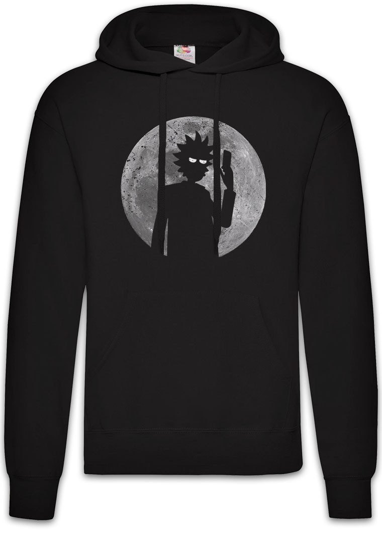 Hoodie Rick Moon Herren Hoodie Mond Rick Sanchez Beth Plumbus Morty