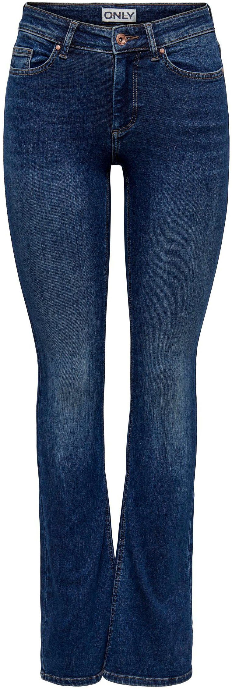 Bootcut-Jeans ONLBLUSH MID FLARED DNM TAI021
