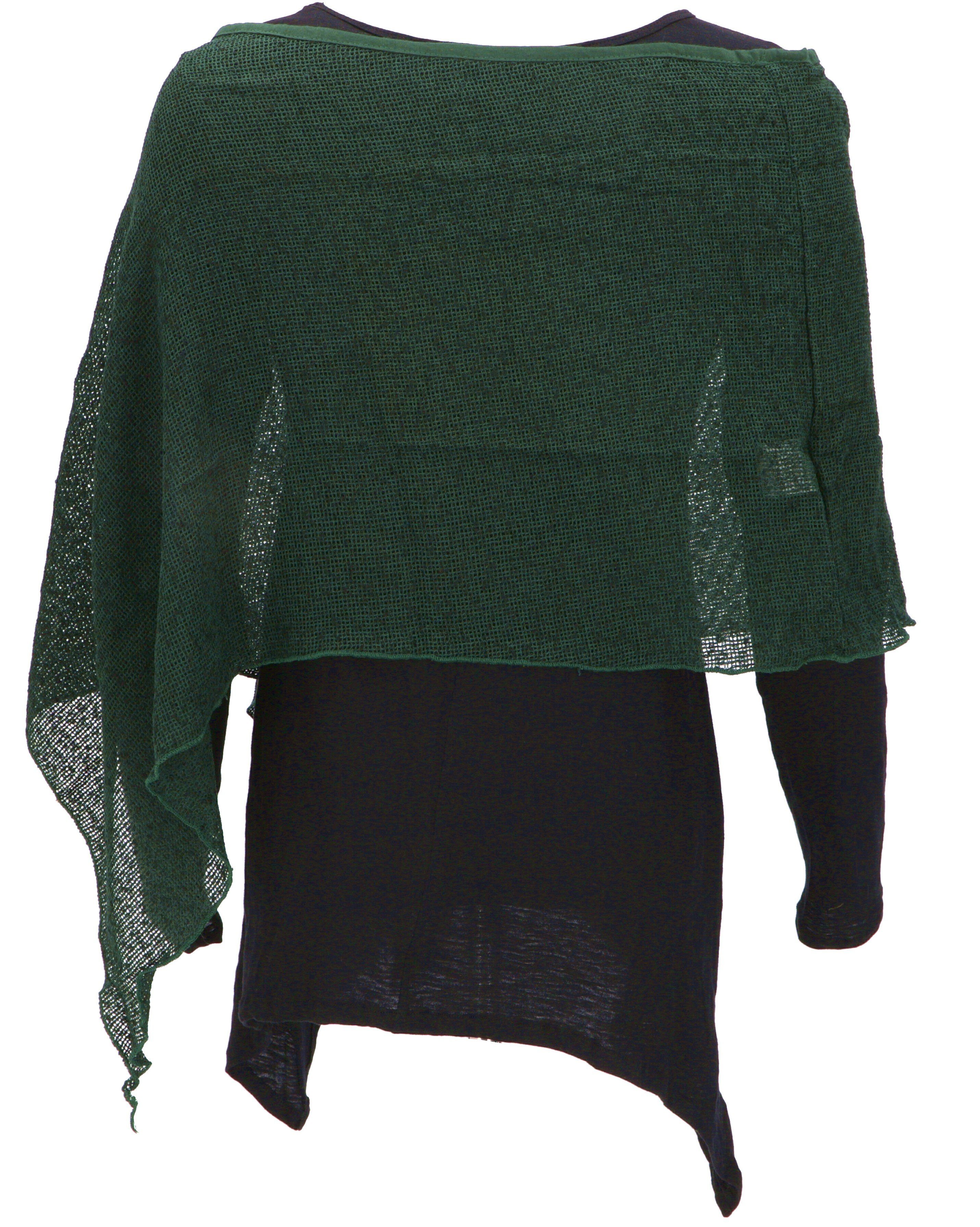 Guru-Shop Langjacke Goa Poncho, Sommerponcho, Festival günstig online kaufen