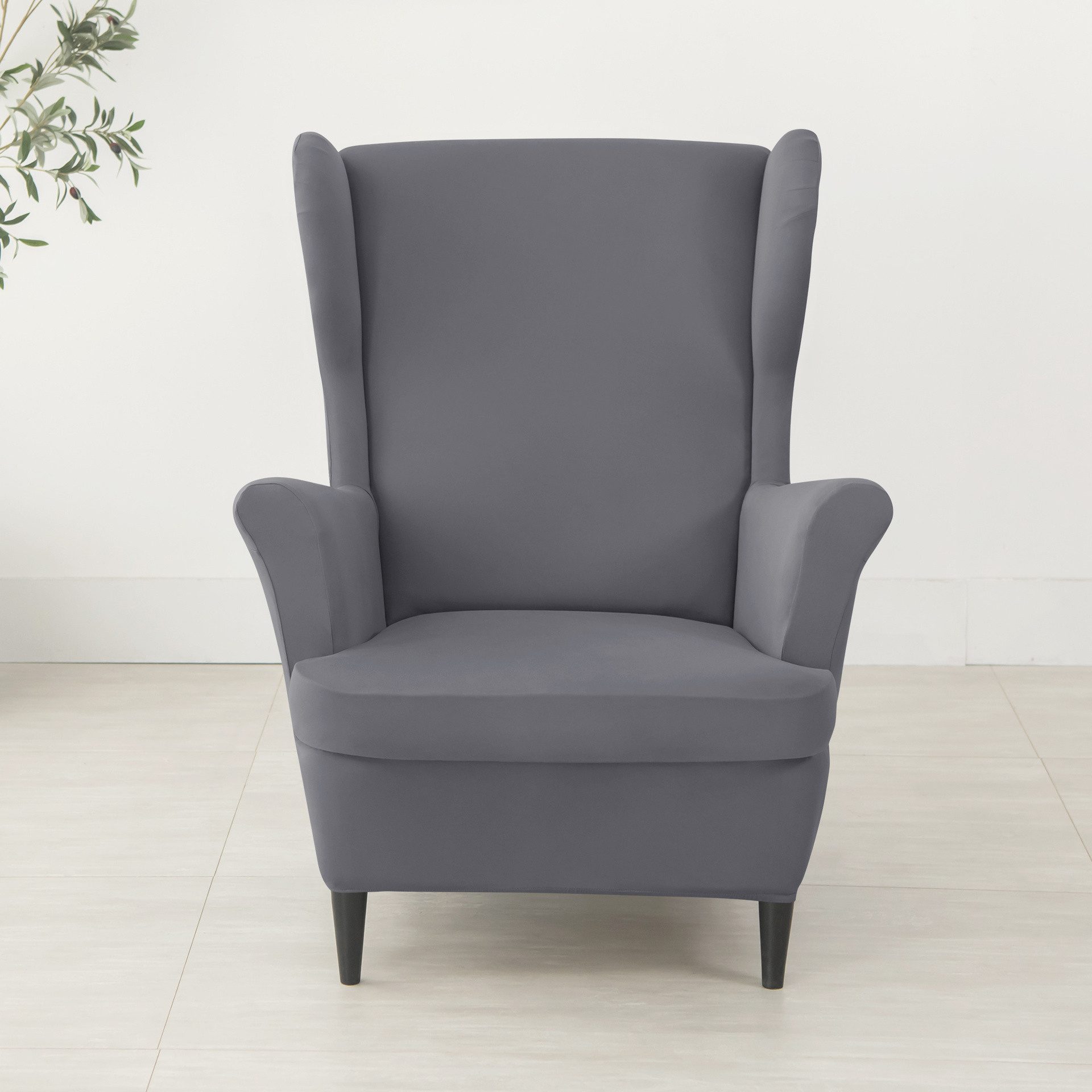 Coonoor Sesselhusse Ohrensesselbezüge, Ohrensessel-Bezug mit elastischem Ba günstig online kaufen