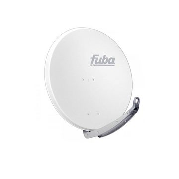 fuba Fuba DAA 850 W Satellitenantenne 85cm Alu Weiß DEK 417 Quad LNB SAT-Antenne