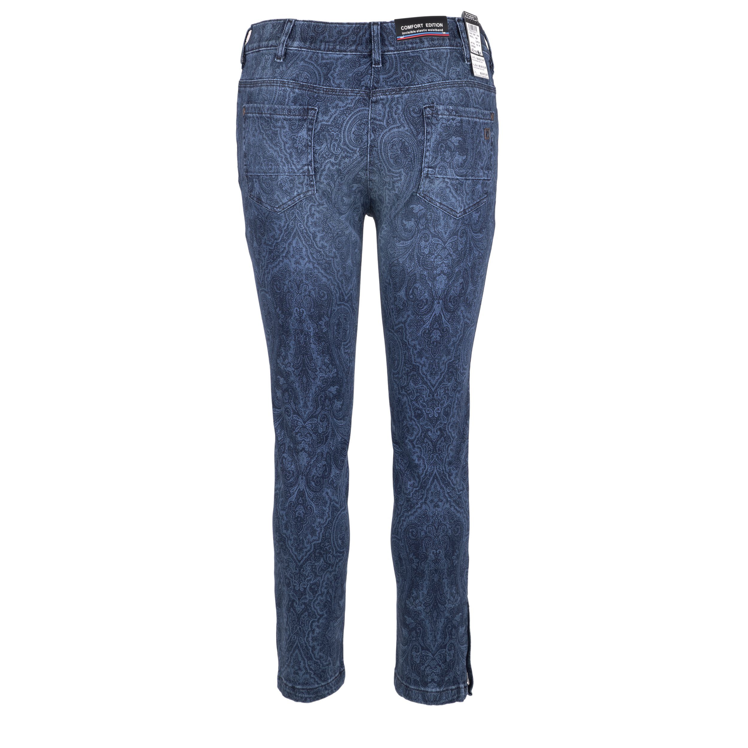 Zerres Regular-fit-Jeans »Zerres Damen Jeans Carla gemustert 7/8 Länge -«  online kaufen | OTTO