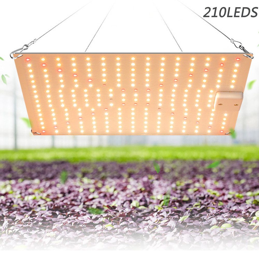 Avisto Pflanzenlampe LED Pflanzenlicht Vollspektrum wachsen Licht Pflanze wachsen 210LEDS, High-Performance-Aluminium-Kühlkörper, Wasserdicht, 210 LED-Perlen, Drahtsteuerung + Dimmschalter