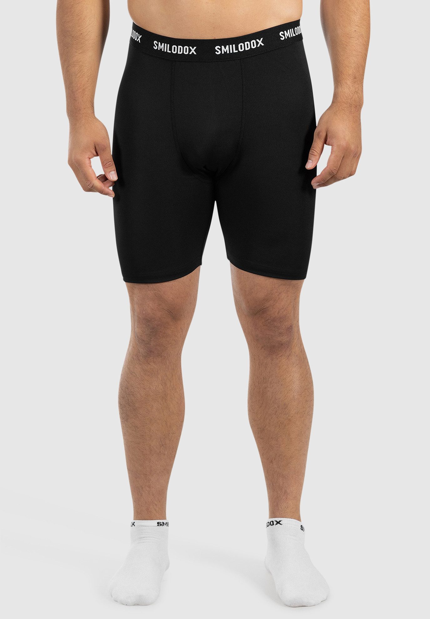 Smilodox Shorts Zeyn, enganliegende Base Layer Trainingsshorts mit mittlere günstig online kaufen