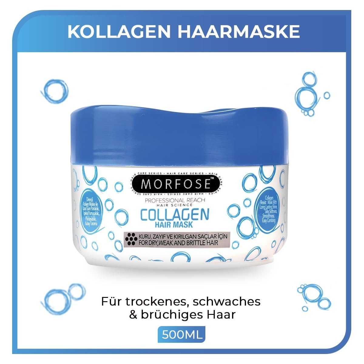 Morfose Haarmaske Morfose Professional Hair Mask 500ml - 6 Variant
