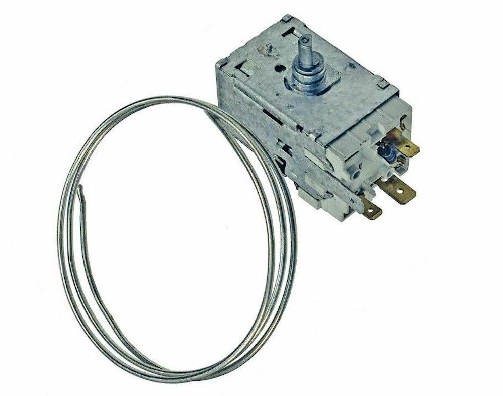 Whirlpool Thermodetektor Thermostat 484000008568 K59-S1892 Ranco AMP+Lampenfassung, für Kühlschrank