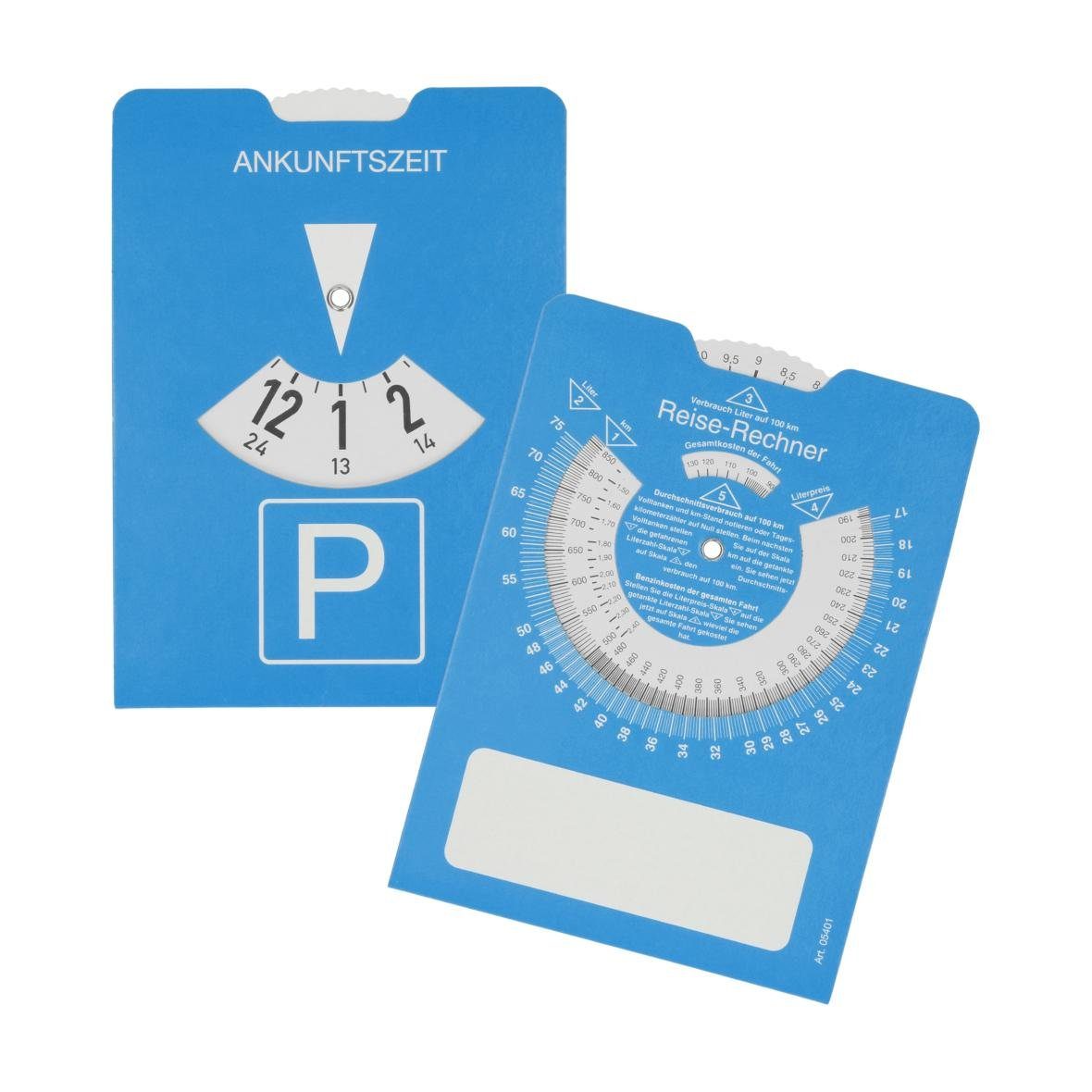 elasto Eiskratzer Papp-Parkscheibe doppelseitig Einstellbar Parkuhr Autozubehör Parkuhr, Zeitmesser, Winterzubehör, Autozubehör, Auto Accessoires