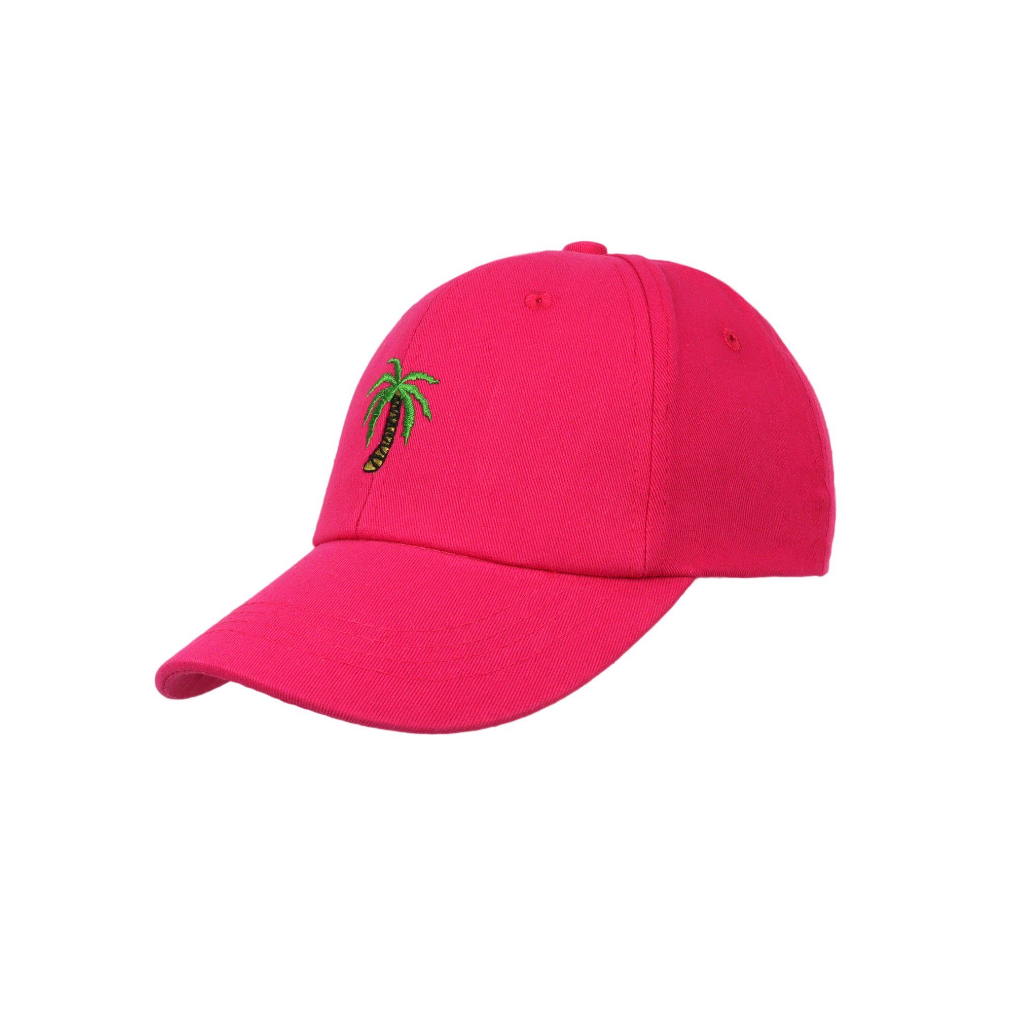 ZEBRO Baseball Cap Kinder Cap mit Belüftungslöcher pink