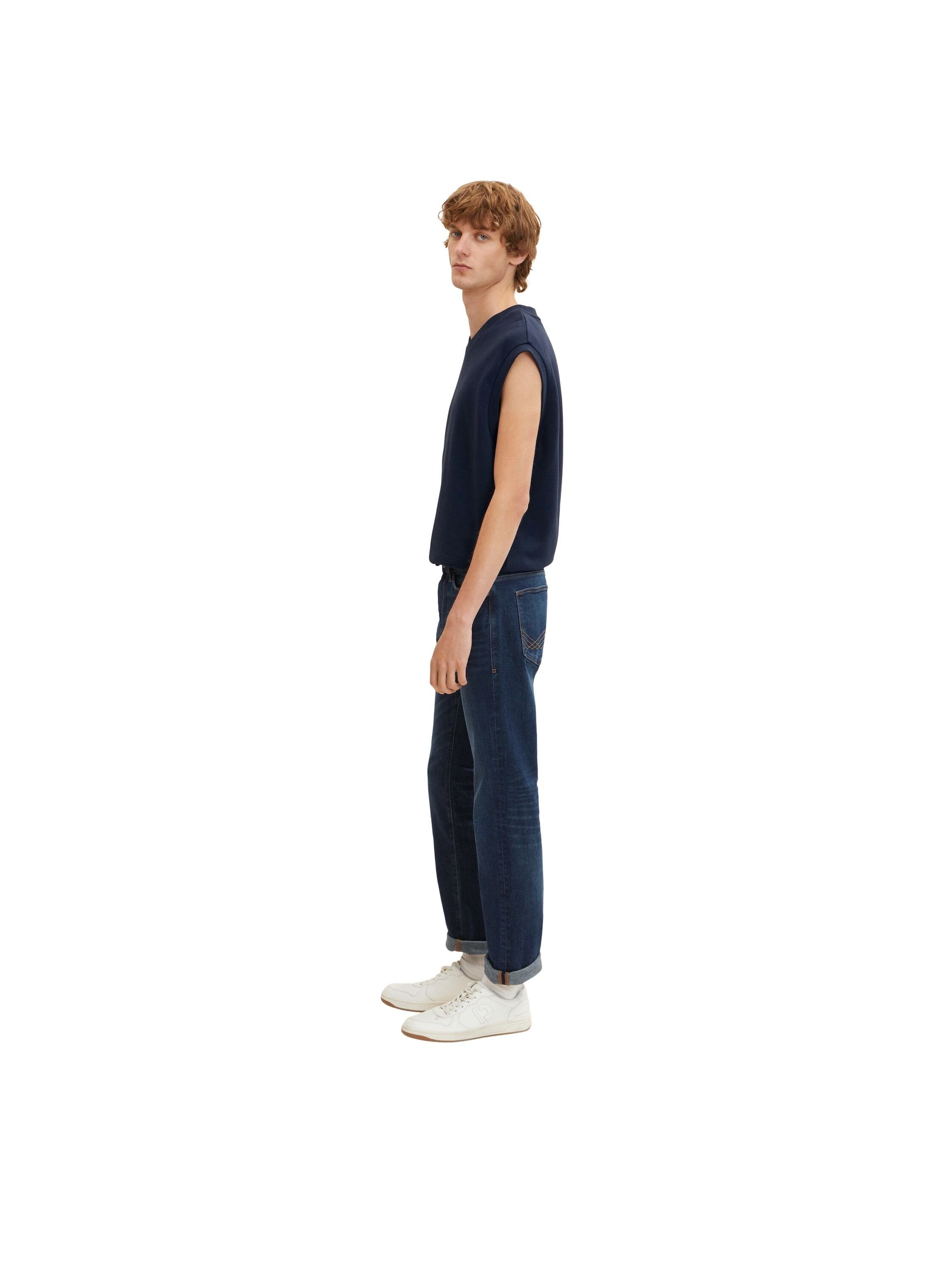 Marvin TOM Straight Hose im Jeans TAILOR 5-Pocket-Jeans Five-Pocket-Design