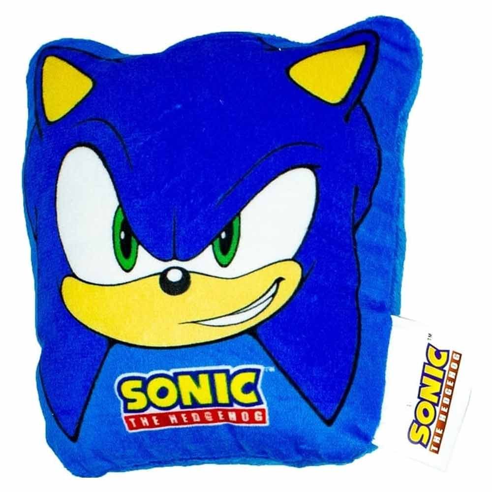 Mister License Company Kuscheltier 4 Stück Sonic the Hedgehog Plüsch Kissen - ca. 15 cm (4-St)