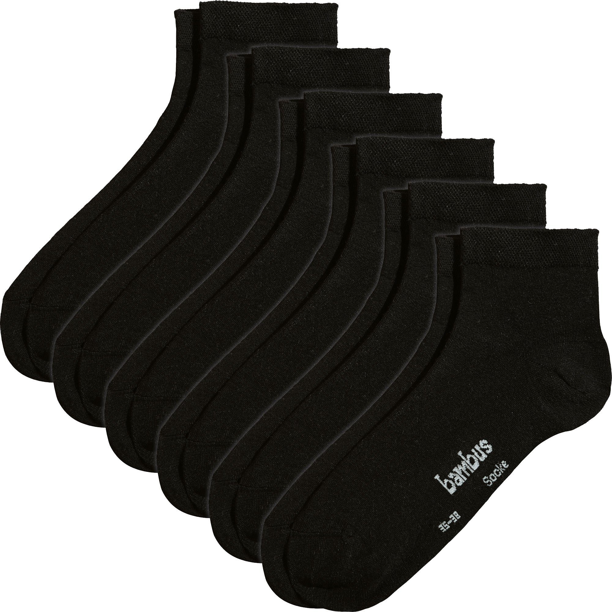 Kurzsocken Damen-Kurzsocken 6 Paar