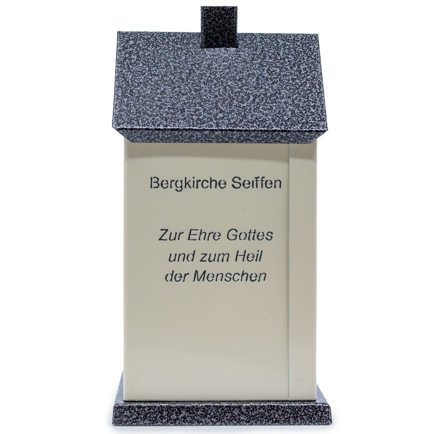 Landshop24 Räucherhaus Bergkirche Seiffen Kirche Sammlerstück aus Metall Modell 2025, (1 St), Original Erzgebirge