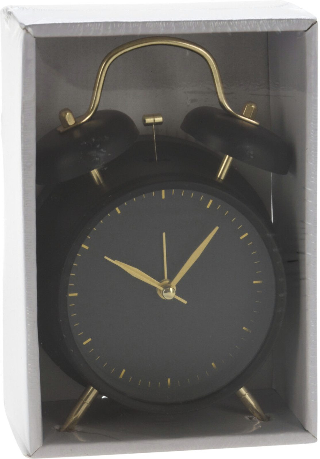 SELF IMPORT AGENCIES Wecker Tischwecker Uhr Mechanisch 16x11 cm Schwarz Ala günstig online kaufen