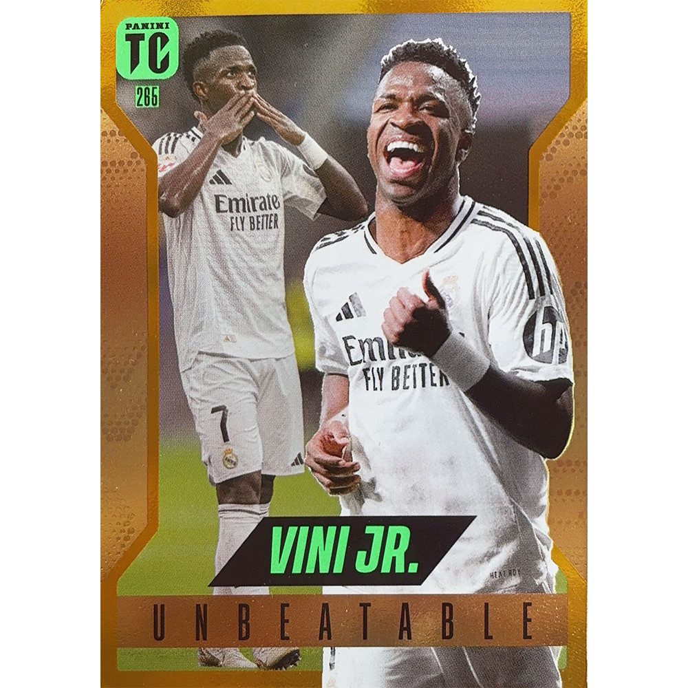 Topps Sammelkarte 265 - Vini Jr. - Unbeatable - Bright Gold - 2025