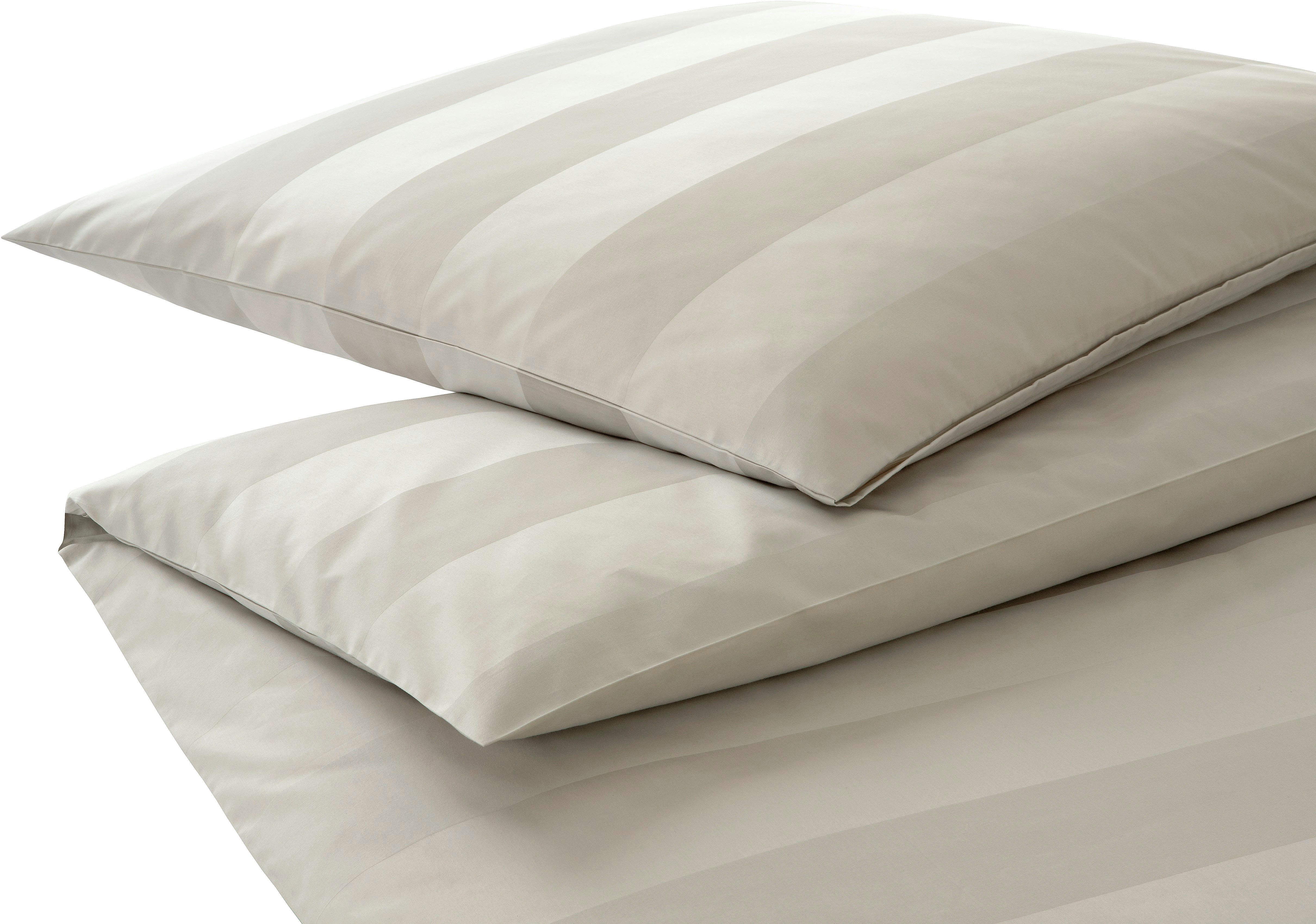 Elegante Bettwäsche En Bloc, Jacquard, 2 teilig, angenehmes Hautgefühl