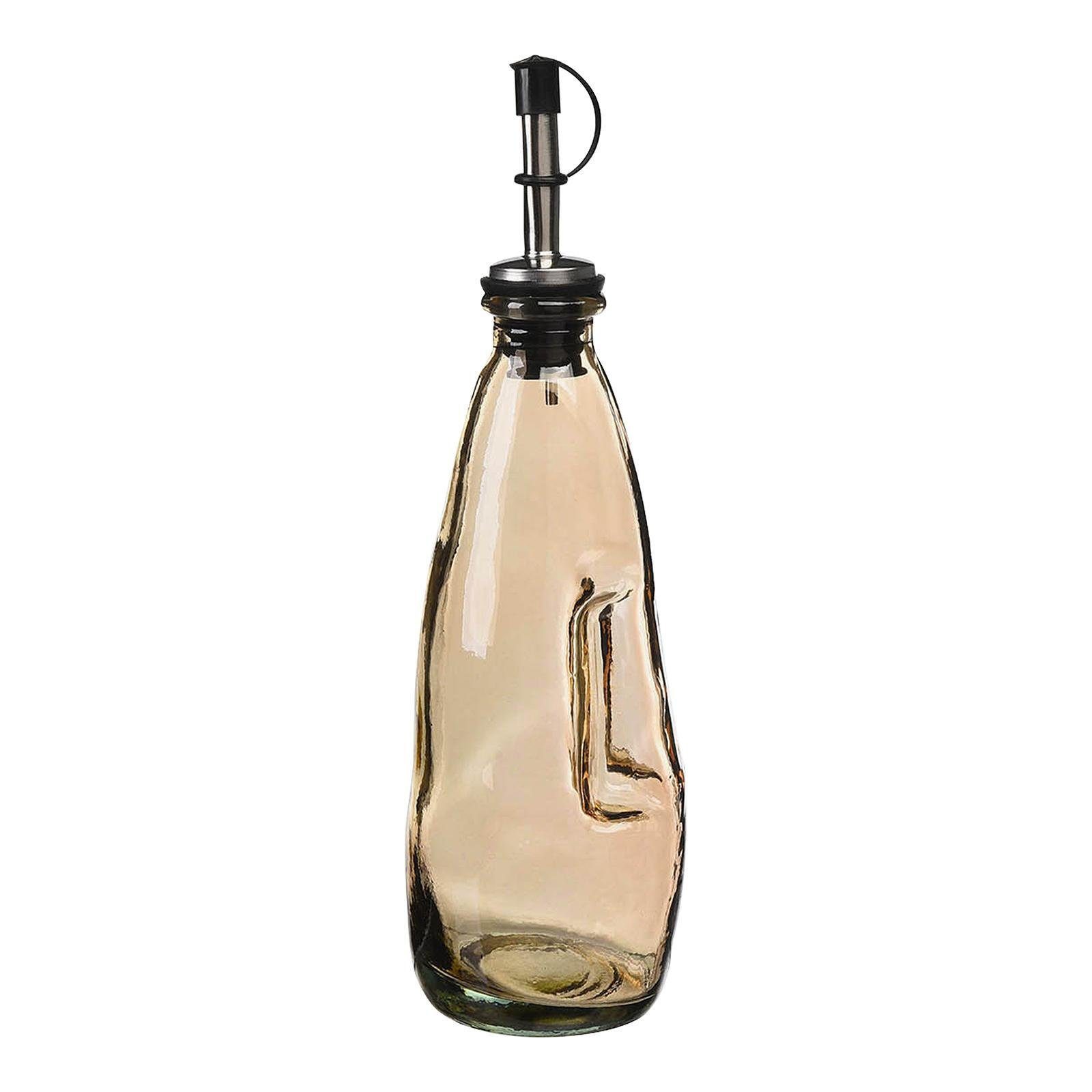 Depot Ölspender Essig- & Ölflasche Leony, (Packung, 1 Stück Essig- &  Ölflasche), aus Glas, Ø 6.5 Zentimeter, H 23 Zentimeter