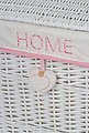 Home affaire Wäschekorb »Home« (Set, 5 Stück), weiß/pink, Bild 5