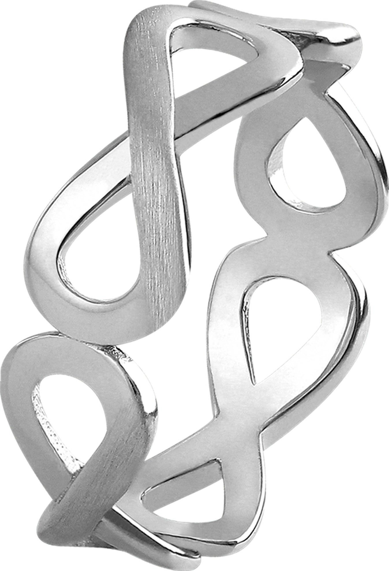 SilberDream Silberring SilberDream Unendlichkeit Ring Damen (Fingerring), Damen Ring Unendlichkeit, 54 (17,2) aus 925er Sterling Silber, Farbe: