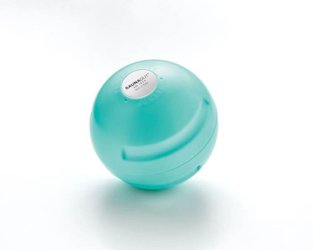 Saunagut Sauna-Aufgussset Saunagut® Eis-Aufgusskugel aus Kunststoff