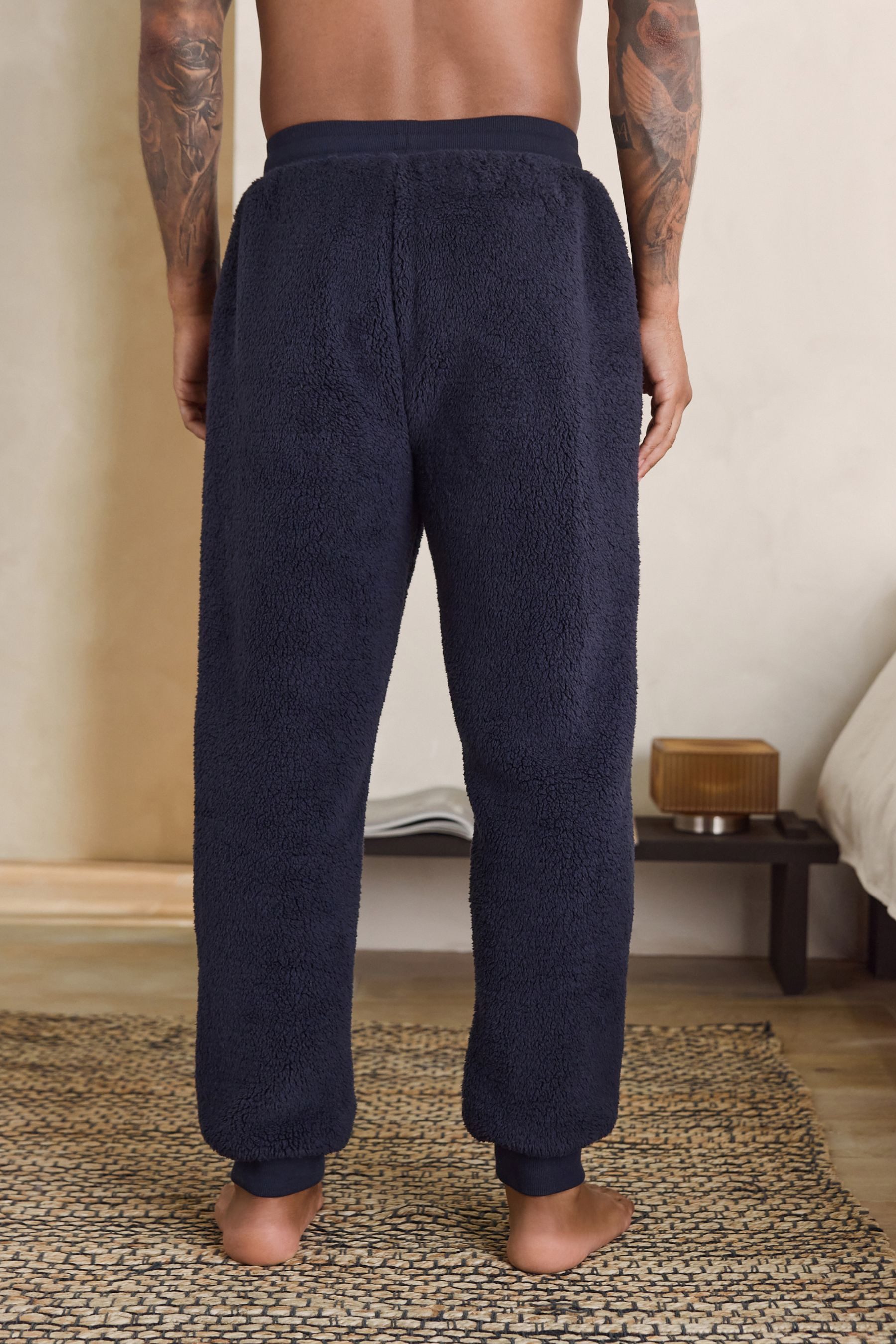 Next Jogginghose Fleece-Jogginghose mit Bündchen (1-tlg) günstig online kaufen